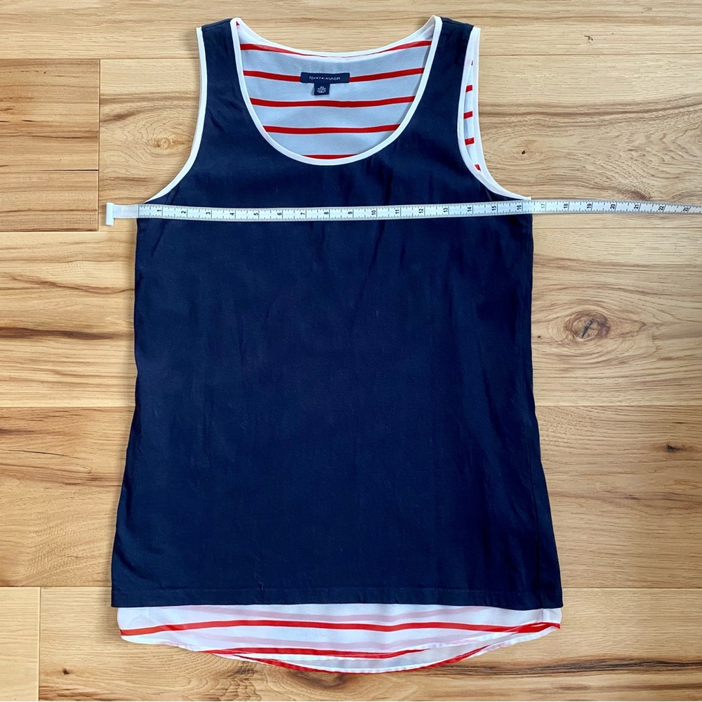 Tommy Hilfiger Reversible Stripe Tank Top XS EUC
